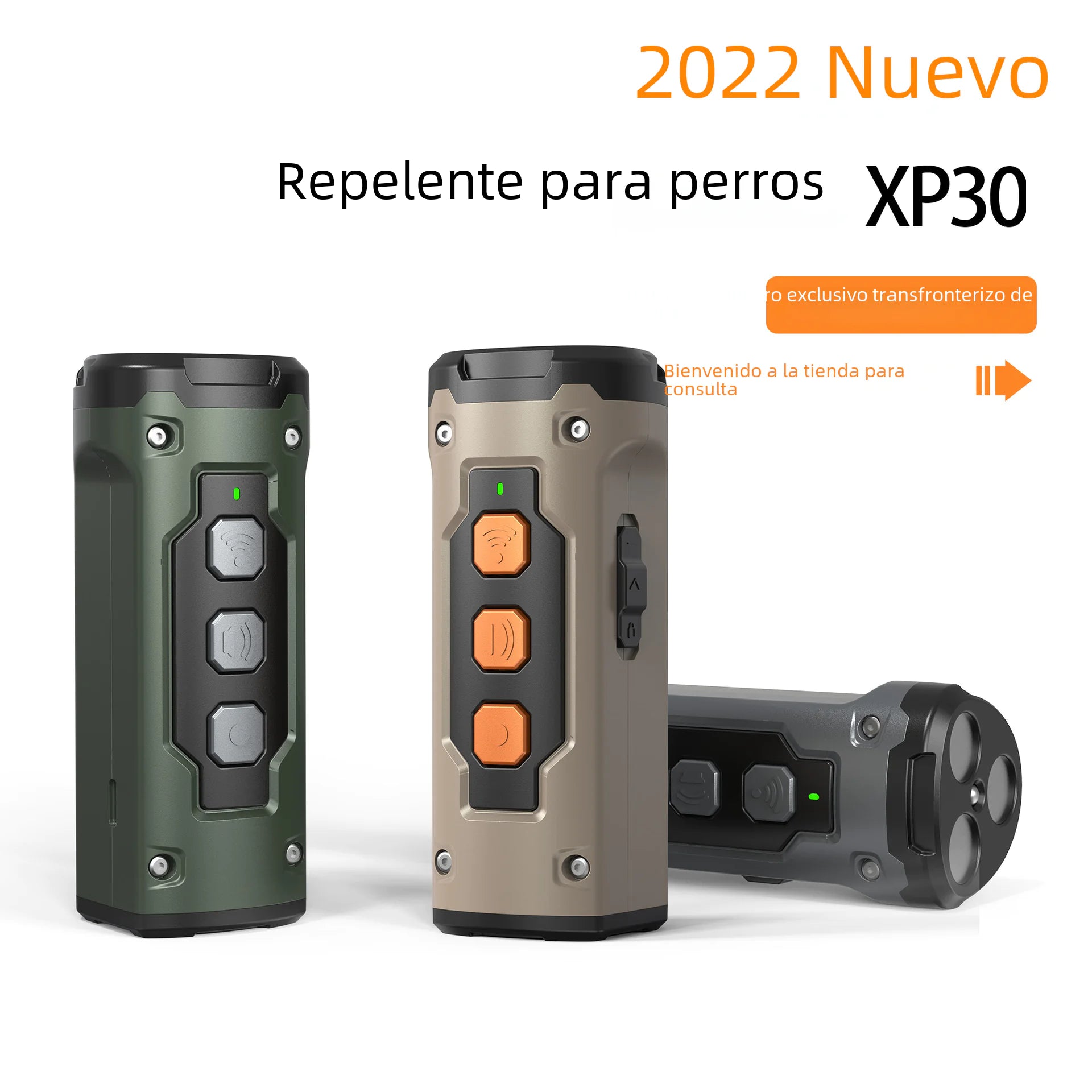 2025 Ultrasonic Dog Repeller with Flashlight Feature